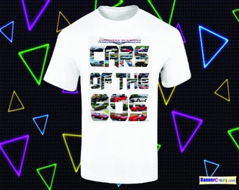 80s Classic Car T-Shirt | 80s Muscle Car T Shirt | 80s Chevy Corvette T Shirt | 80s Mopar T Shirt | 80s Mustang T Shirt | 80s Camaro T Shirt
