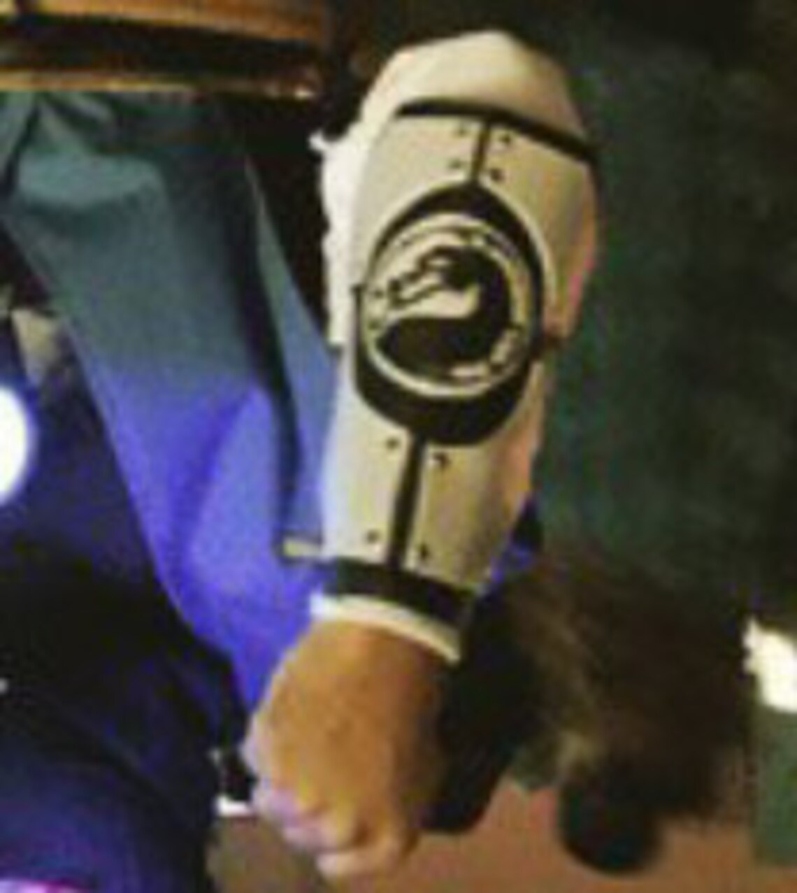 Leather Arm Guards with Artistic design LARP Steampunk armor Etsy