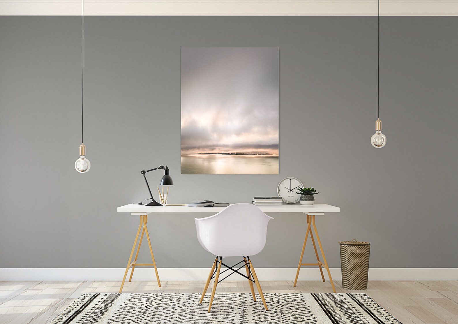 Gold Extra Large Wall Art Oversized Canvas Neutral Colors Etsy