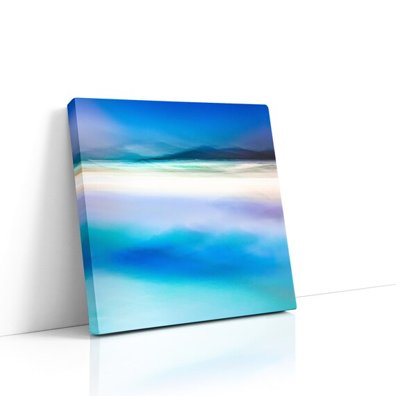 Turquoise, Teal, Calming Wall Art, Living Room Art, Oversize Art, Aqua Ocean Art, Coastal Wall Decor, Best Selling, Trendy Wall Art