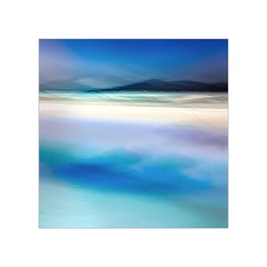 Turquoise, Teal, Calming Wall Art, Living Room Art, Oversize Art, Aqua Ocean Art, Coastal Wall Decor, Best Selling, Trendy Wall Art image 8