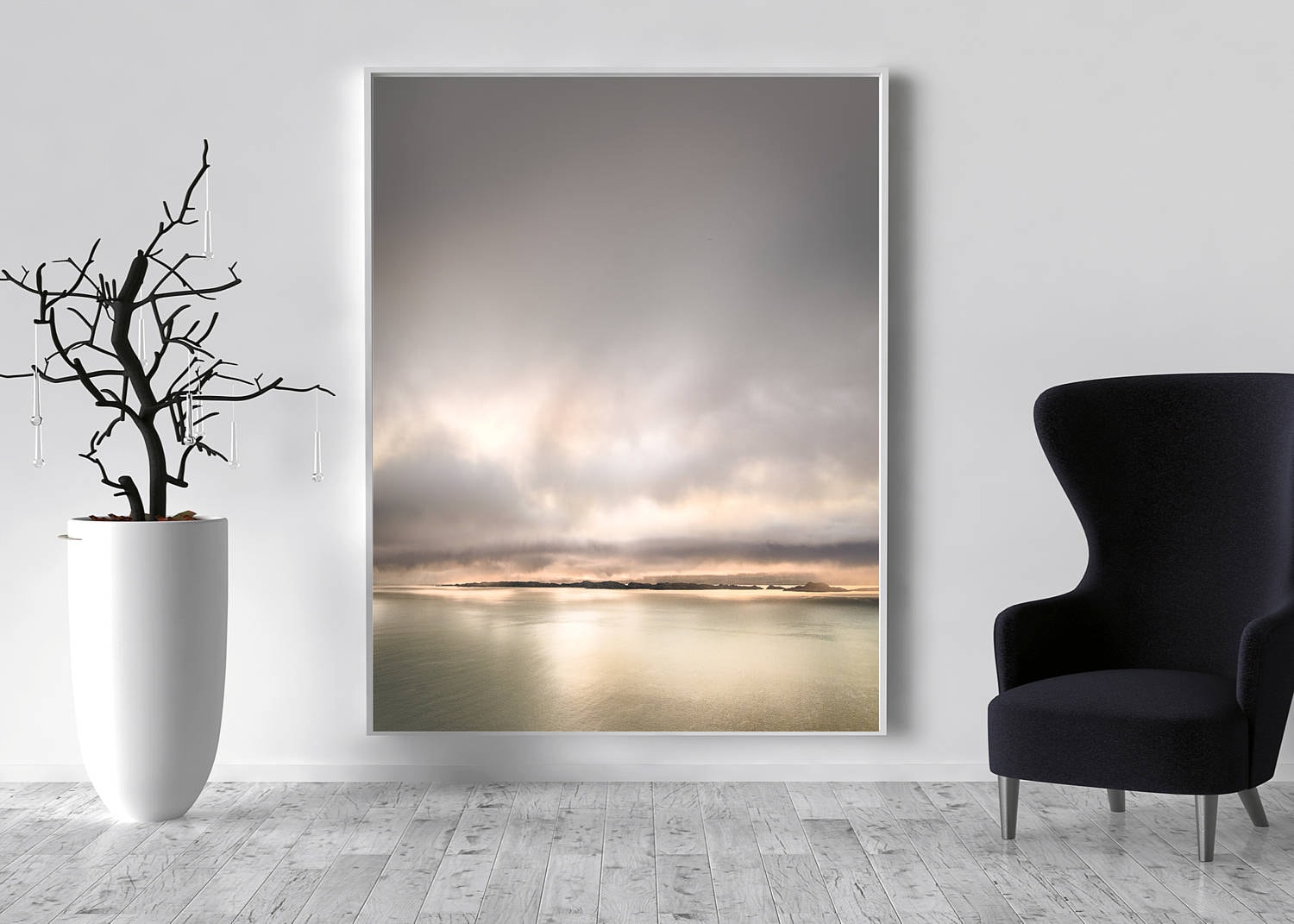 Gold Extra Large Wall Art Oversized Canvas Neutral Colors Etsy