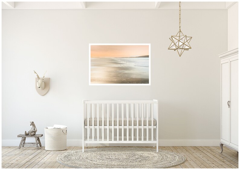 Extra large wall art rose gold art print oversized wall art Etsy