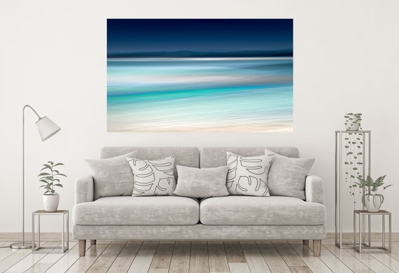 Extra Large Wall Art Luskentyre Beach Large Colourful Photography