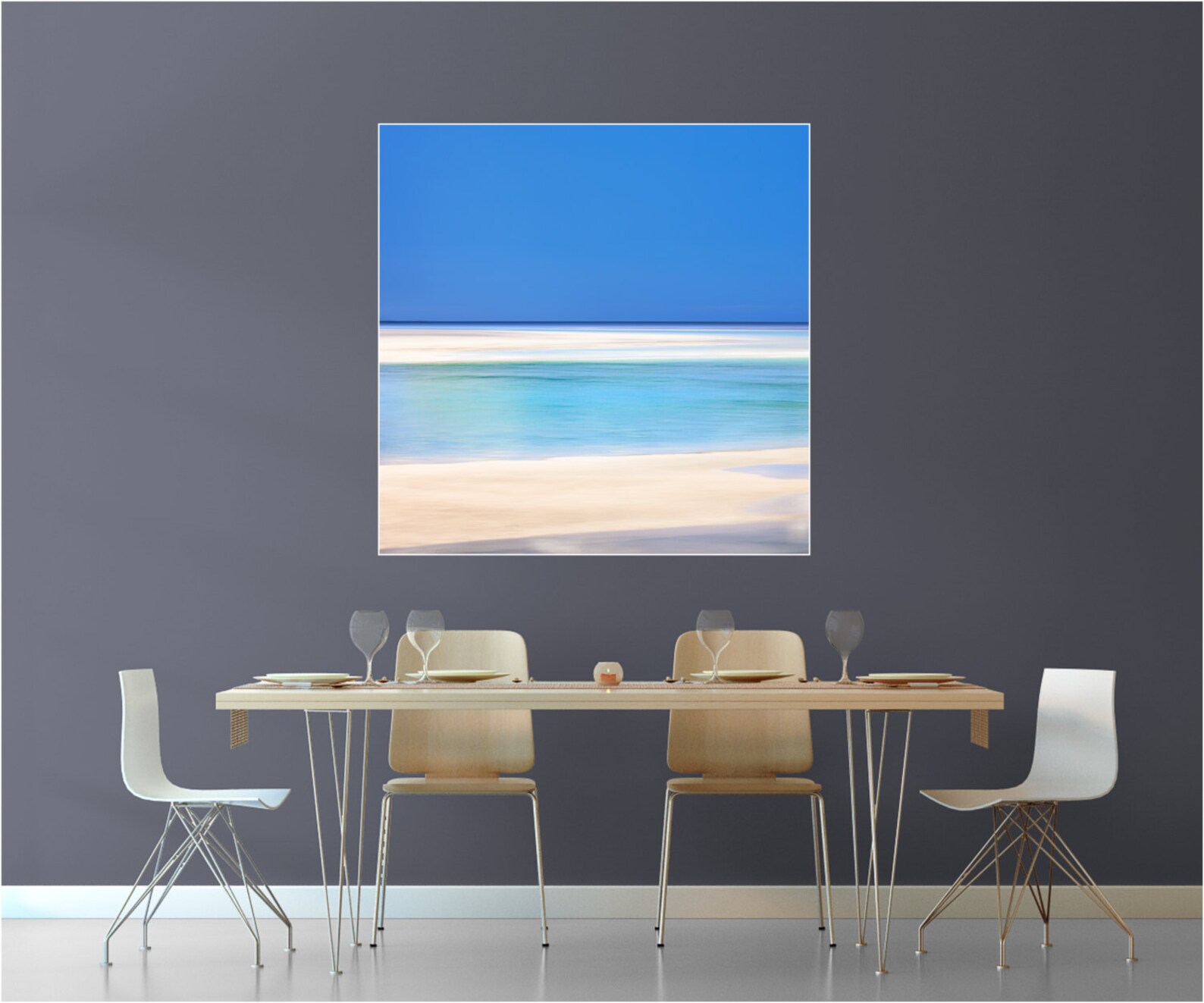 Large Coastal Art Beach Canvas Large Seascape Canvas Art | Etsy