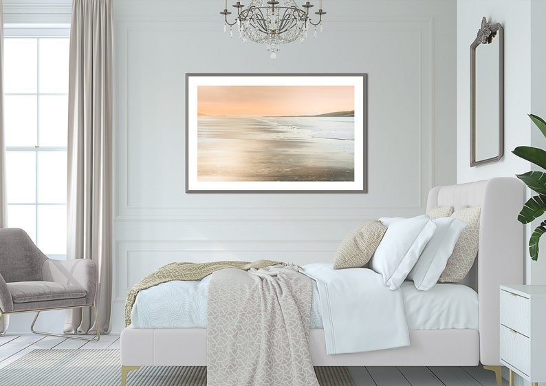 Extra large wall art rose gold art print oversized wall art Etsy