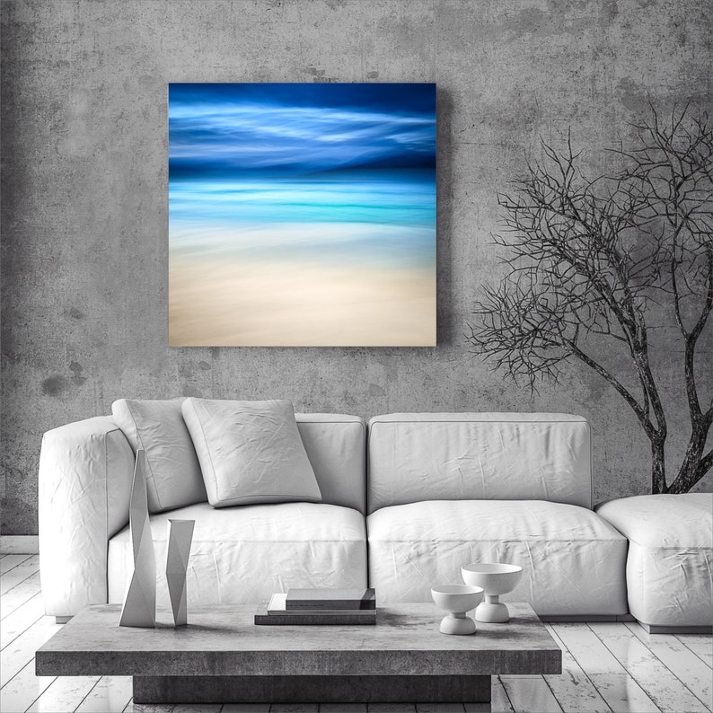 Large Coastal Art beach canvas large Seascape canvas art Etsy