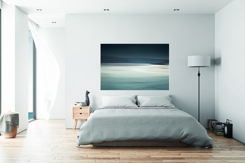 Large Sage Green Canvas Wall Art Prints Teal Green Muted Tone Etsy UK