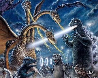 Impresión artística de Kaiju Creature Clash: Tributo a Monster Island Battle Royale