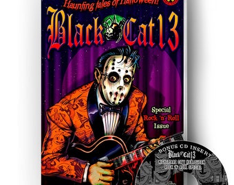Antología de cómics de Halloween Black Cat 13 Vol. 2 + CD extra