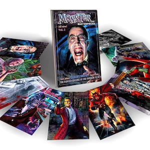 NIEUW VOL. 2 ruilkaarten voor horrorfilms - Monster Masterpieces Vol. 2 van Scott Jackson: klassieke horrorfilms