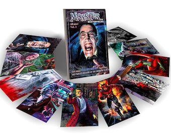 MONSTER MASTERPIECES™ Volumen 2 - Juego de cartas coleccionables de películas de terror de Scott Jackson