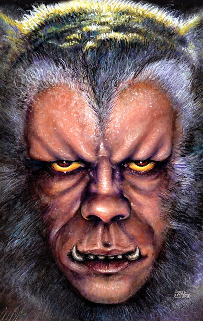 curse of the werewolf figure