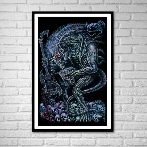ALIEN （エイリアン）3D MOVIE POSTER Alien – (1979) Sci-fi Horror Movie Poster – Xenomorph Fan