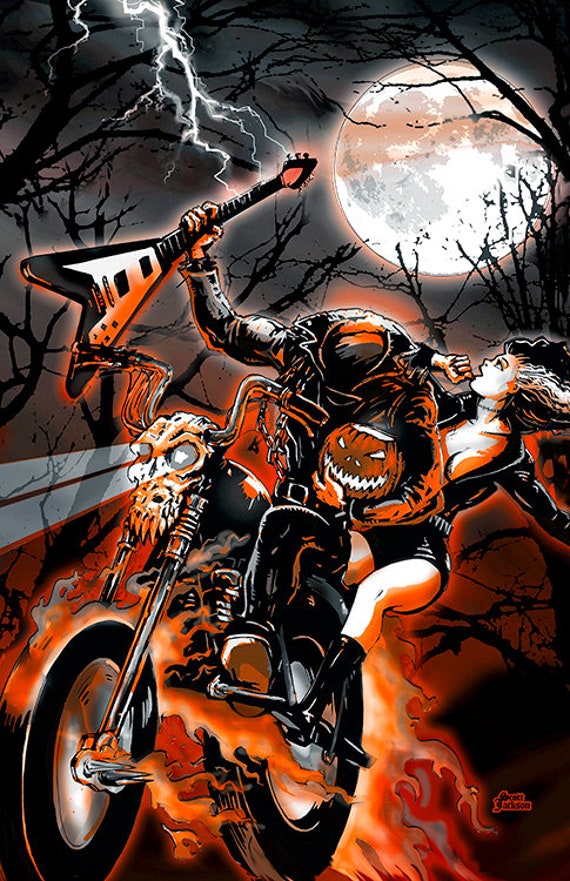 Ghost Rider Art Print