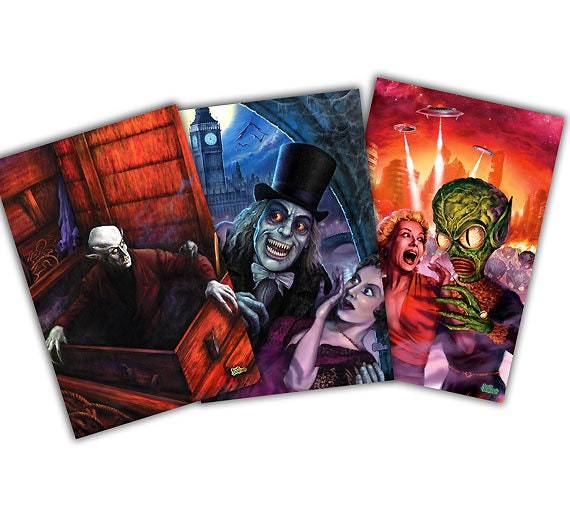 MONSTER MASTERPIECES™ Volume 1 - Horror Movie Trading Card Set by