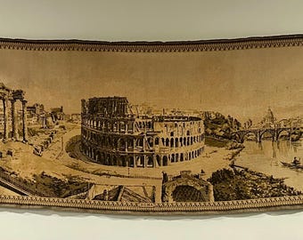 Vintage Rome Colosseum Tapestry-Wall Tapestry Hanging