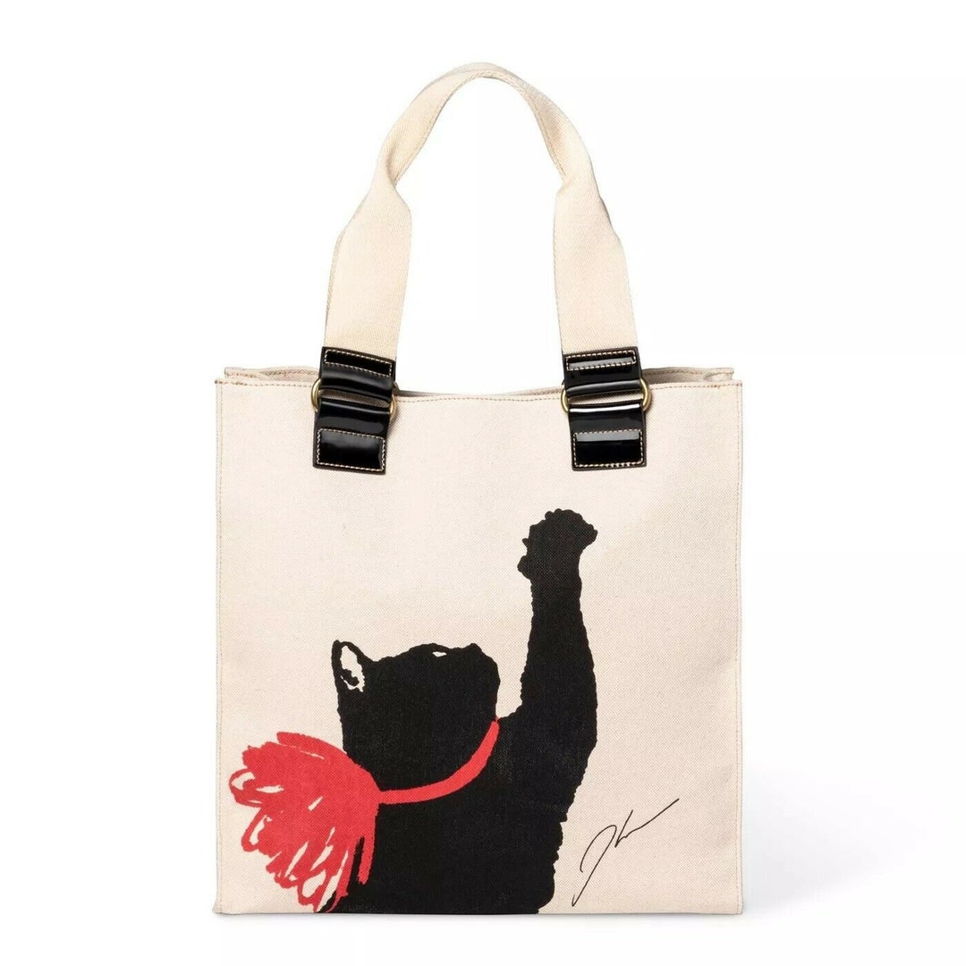 Jason Wu for Target Cream Milu Cat Print Tote Handbag - Etsy