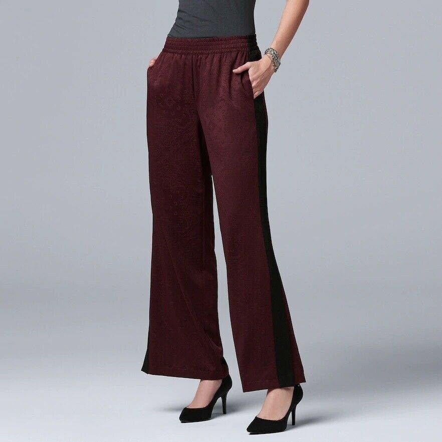 Vera Wang Wide-leg Lounge Pants 