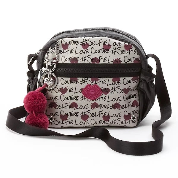 Sac à bandoulière zippé en toile enduite Mix Master de Juicy Couture