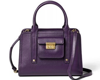 3.1 Phillip Lim For Target Pashli Satchel Handbag Crossbody - Purple