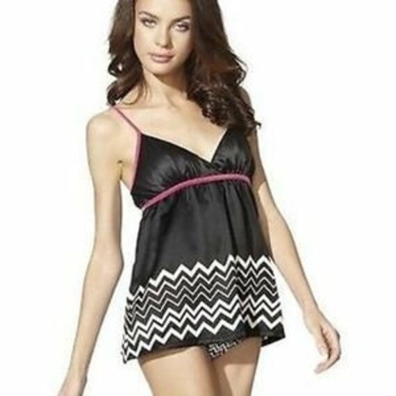 Missoni for Target Satin Camisole Cami Top Black and White - Etsy Australia