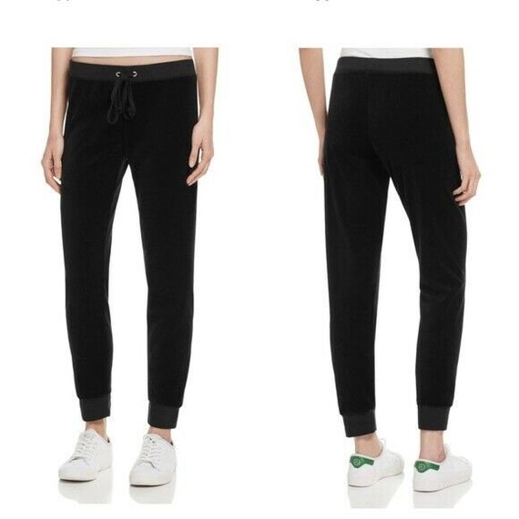 Juicy Couture Pitch Black Womens Velour 