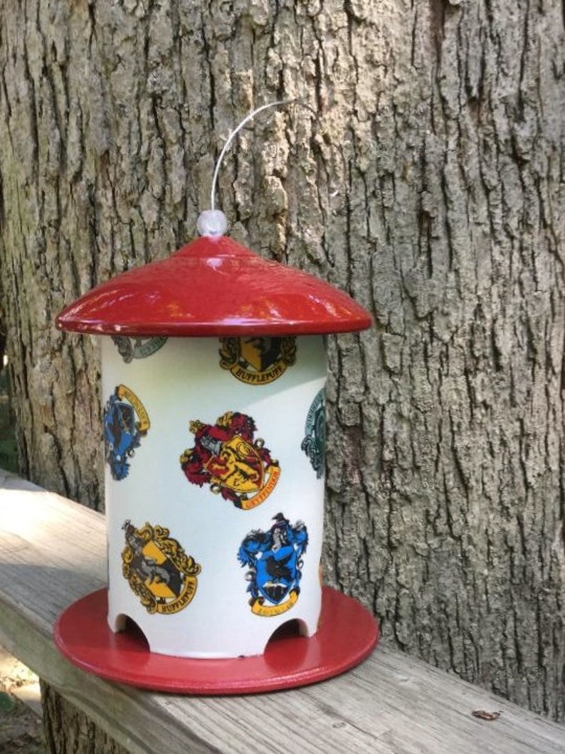 Harry Potter Custom Bird Feeder by Bird Feeder Guy. Lovely Looking Bird Feeder, Beautiful Indoors or Outside. Great Gift Idea for a Muggle image 4