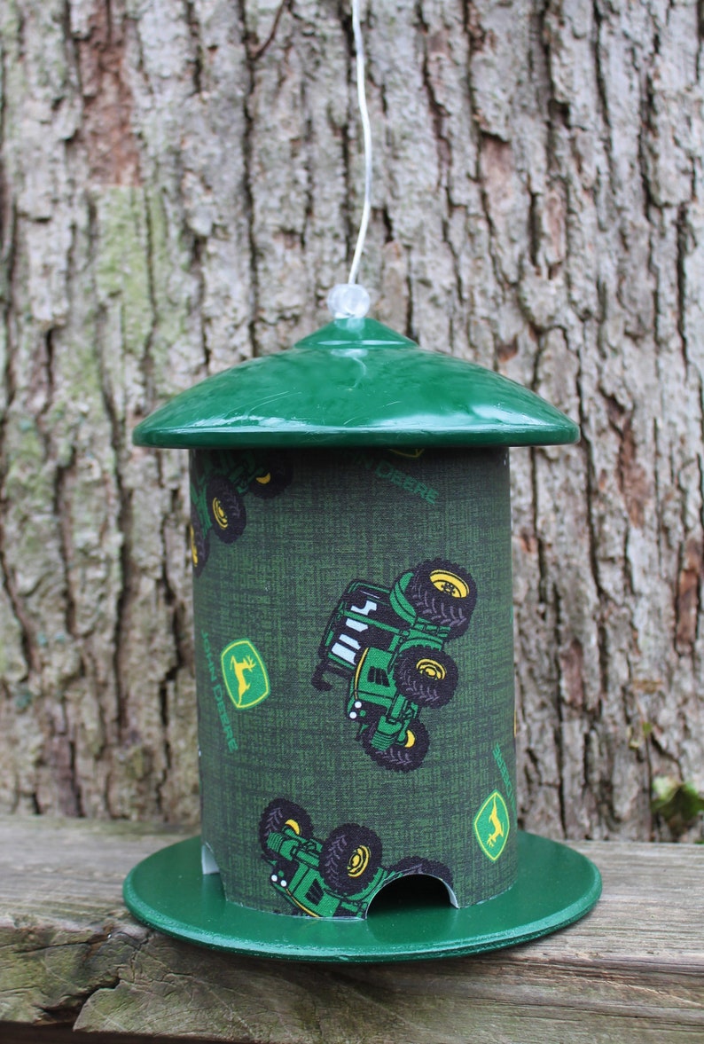 John Deere Wrapped Custom PVC Bird Feeder by BFG. Great Gift Etsy