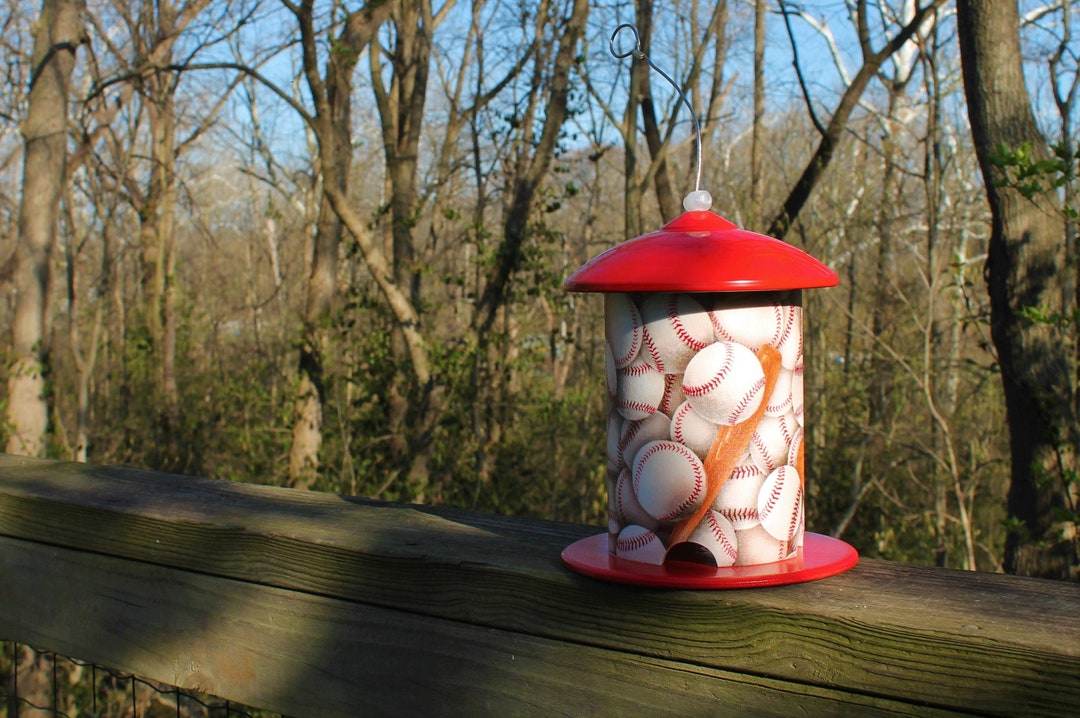 Baseball Custom PVC Bird Feeder by Bird Feeder Guy. Great Gift Etsy UK