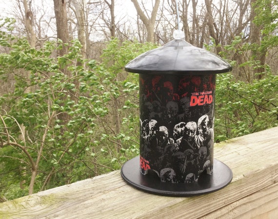 The Walking Dead Twd Custom Bird Feeder By Bfg Perfect Gift Etsy