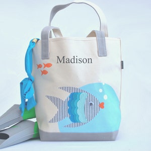 Large Fish Tote bag