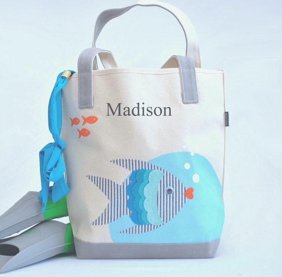 Large Fish Tote bag