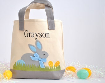 Easter Tote |Easter Basket| Personalized Easter Basket| monogram easter basket|girls basket|boys basket, girls easter basket, Bunny basket