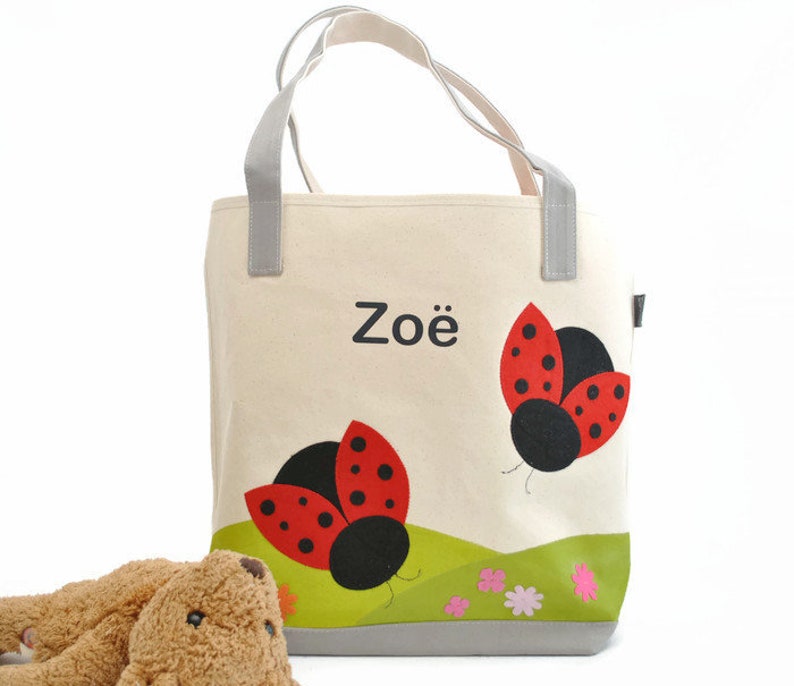 ladybug book bag