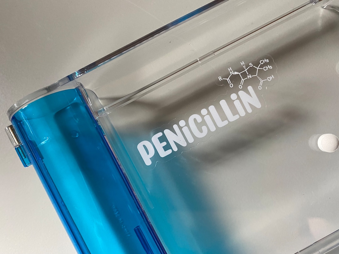 Pcn Sticker Penicillin Tray Sticker: Pharmacy Counting Tray Front Adhesive (3