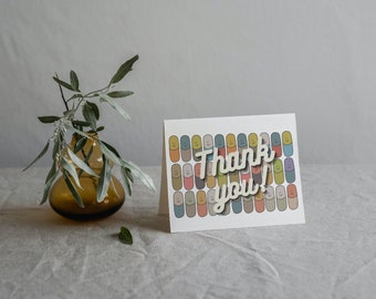 Thankful Pills Pharmacy Week Printable Card | Pharmacy Appreciation Card Printable Instant Download