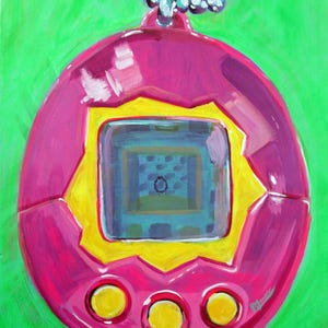 Tamagotchi Digital Pet Giclee Fine Art Print