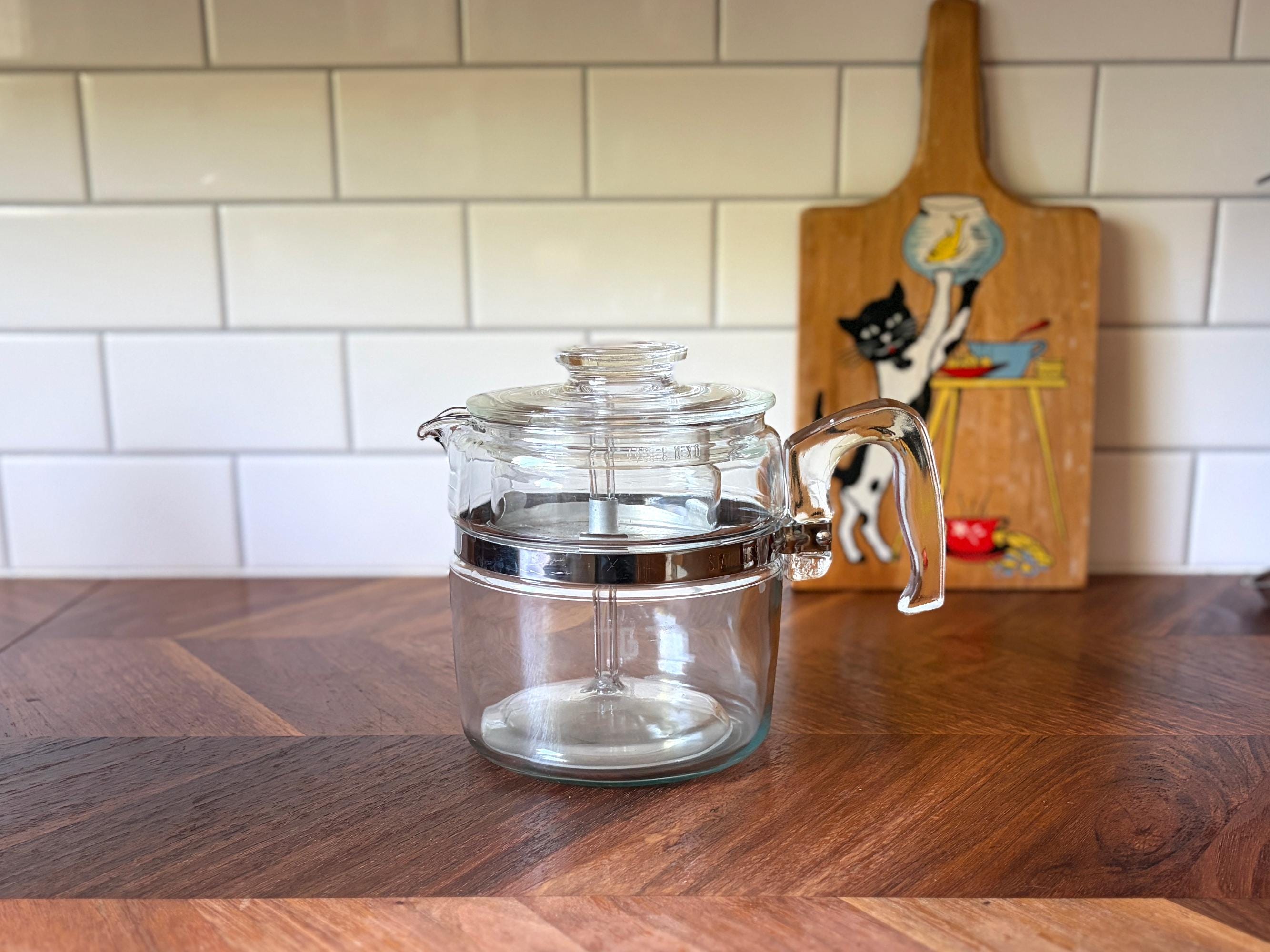 ビンテージ　パーコレーター　PYREX アメリカ製　2個セット　インテリア Pyrex percolator - Etsy 日本