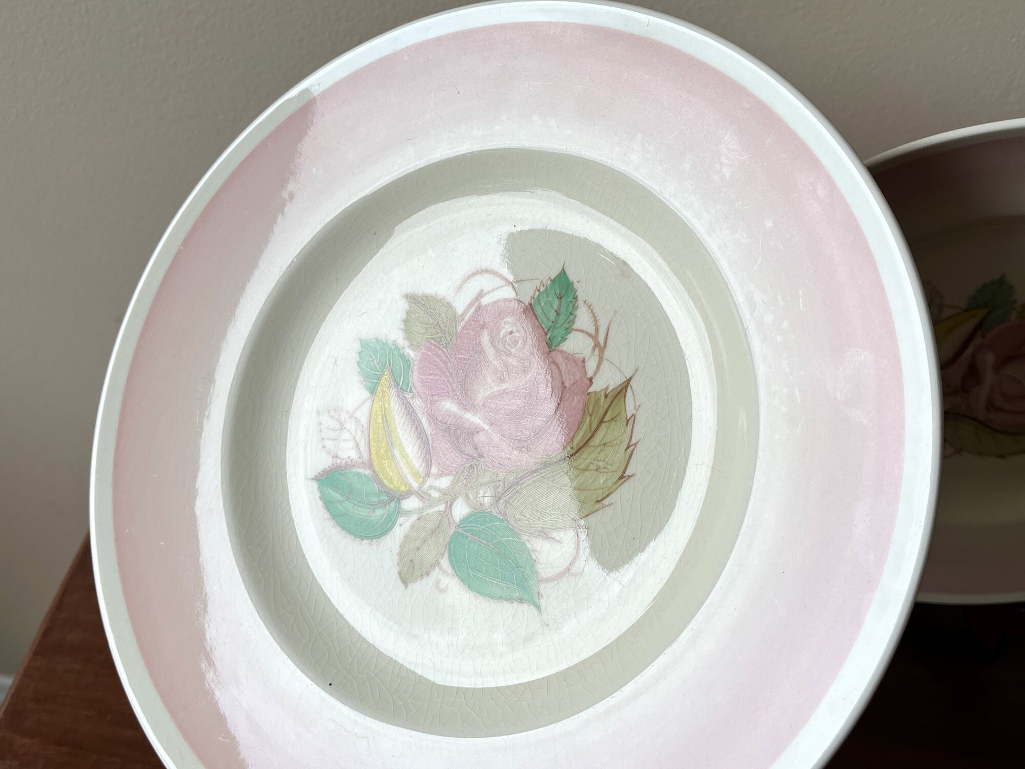 ヴィンテージ スージークーパー ピンク パトリシアローズ ディナー