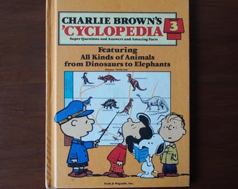 Charlie Brown's Cyclopedia 1980.1990年代 1990 Charlie Brown Cyclopedia Volume 1,2 and 3 by Funk & Wagnalls