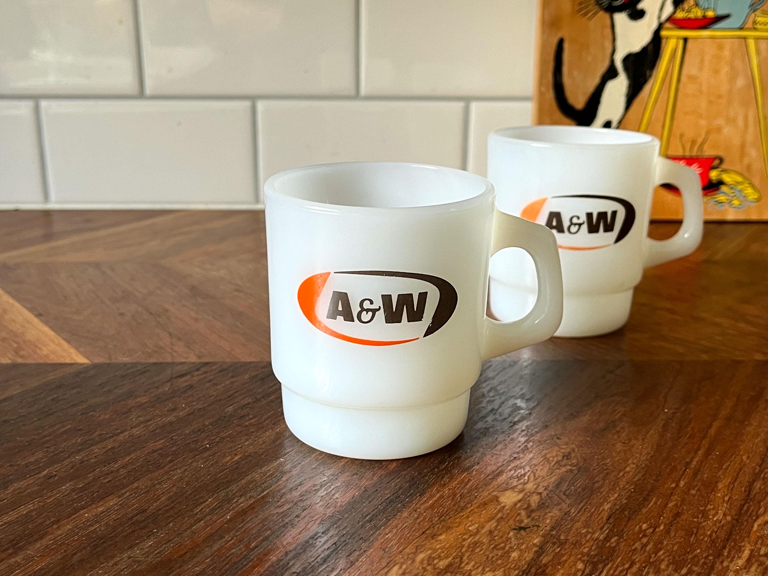 ヴィンテージ ファイヤーキング A&W マグカップ - Etsy 日本