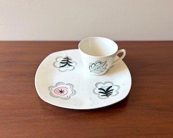 Vintage Midwinter Stylecraft Primavera TV Snack Set