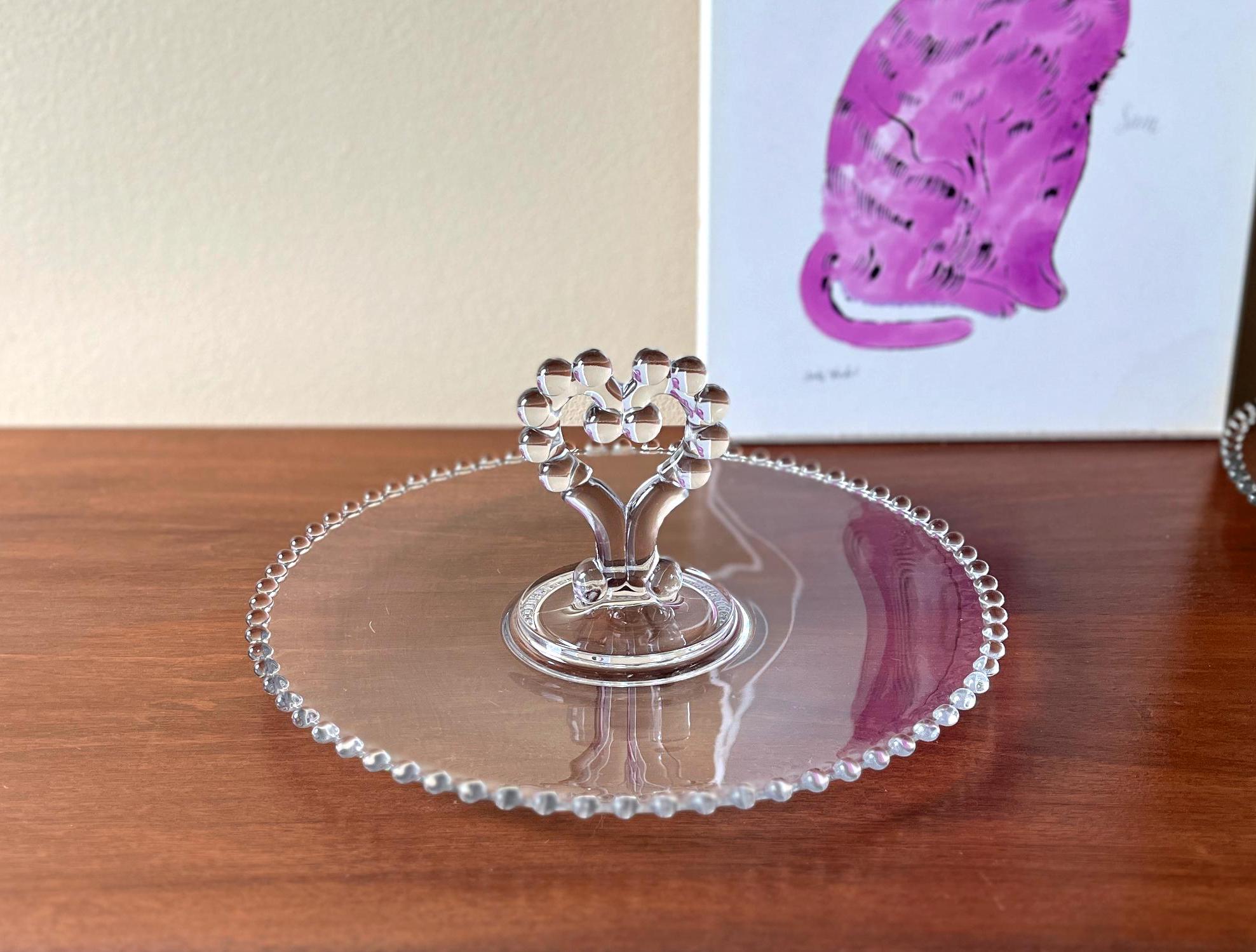 Candlewick cake stand - Etsy 日本