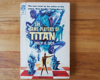 Philip K. Dick The Game Players of Titan Paperback Novel First Edition