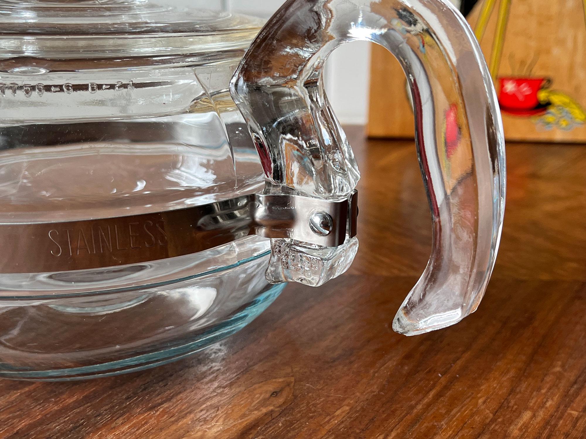 ヴィンテージ パイレックス フレームウェア 6カップ ティーポット