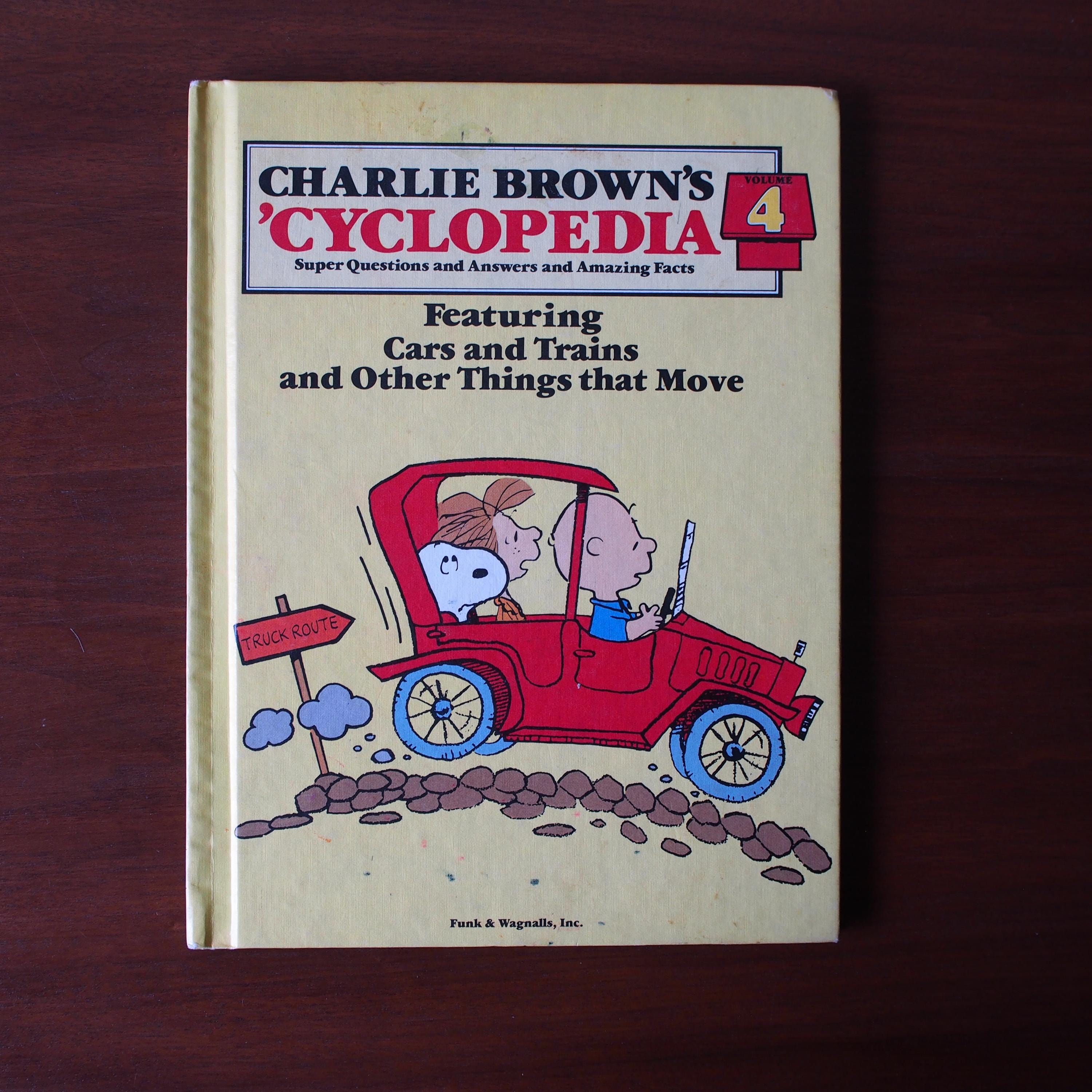 チャーリーブラウン / CHARLIE BROWN‘S ‘CYCLOPEDIA Vintage Book Charlie Brown's Cyclopedia 4 - Etsy Canada
