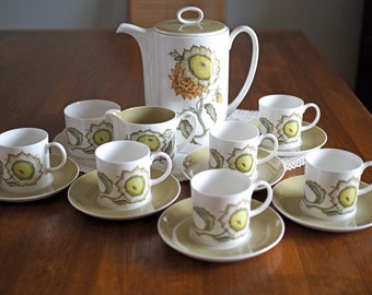 スージークーパー パトリシアローズグリーンプレート直径20センチ