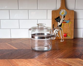 Vintage Pyrex 4 cup Percolator Pot and Lid only