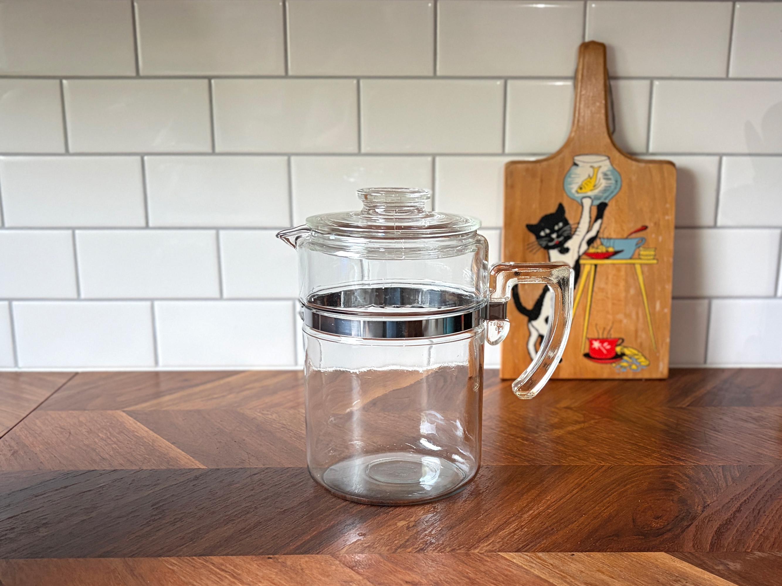 Vintage 9 Cup Pyrex Percolator - Etsy